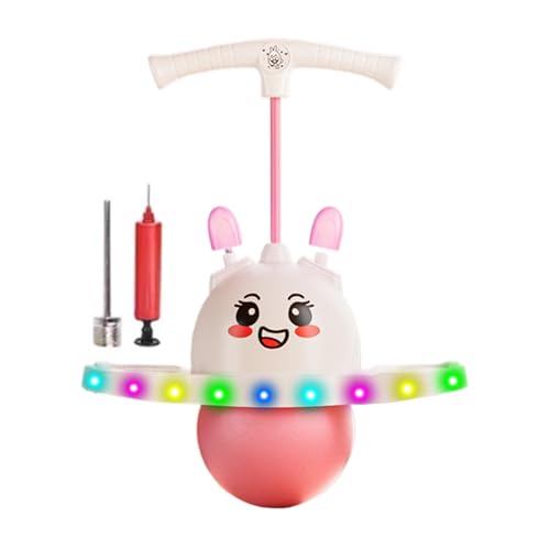 - Verstellbarer Kindertanz für Kinder | mit Griff, Hüpfball zum Hüpfen, beleuchtete Ausrüstung mit Hasenohren, Jumper Seil Reg - Verstellbarer Kindertanz für Kinder | mit Griff, Hüpfball zum Hüpfen, beleuchtete Ausrüstung mit Hasenohren, Jumper Seil Reg von Generisch