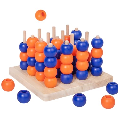 Vier Gewinnt Spiel - Holz Schachspiel Kinder Lernspielzeug 3D | Lernspielzeug Knobelspiel Für Zuhause Familienabend Party Geburtstag Vier Gewinnt Spiel - Holz Schachspiel Kinder Lernspielzeug 3D | Lernspielzeug Knobelspiel Für Zuhause Familienabend Party Geburtstag von Generisch