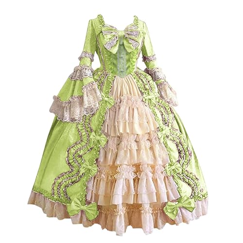 Viktorianisches Kleid, Gothic-Kleidung für Damen, Kleider für Damen, Übergröße, Halloween-Kostüme, Anime-Kleid, mittelalterliches Kleid, französisches Lolita-Kleid, Prinzessinnen-Kostüm, ausgestellte von Generisch