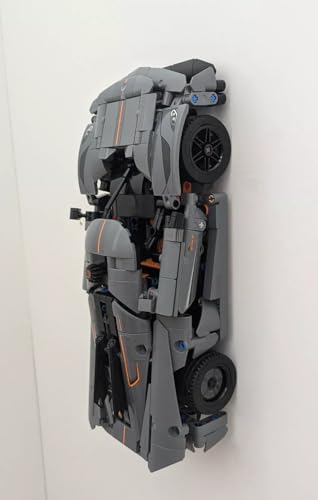 Wand Halterung Befestigung kompatibel mit Lego Koenigsegg Jesko 42173 Wandhalter von Generisch