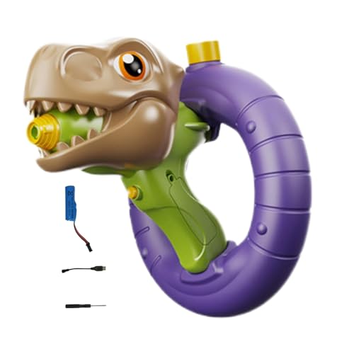 Wasser Squirter für Kinder, Wasser -Squirter,Elektrischer Dinosaurierhai -Wassersprühgerät - Sommer im Freien Spaß, leckeres 900 ml Tank, Pool Toy Party -Gefälligkeiten für Schwimmbad, Park, von Generisch