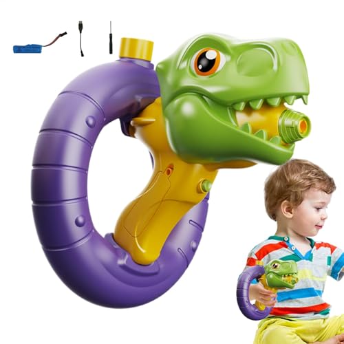 Wasser Squirter für Kinder, Wasser -Squirter - Dinosaurierhai Wasser Squirt Soakers Sprayer - Sommer im Freien Spaß, leckeres 900 ml Tank, Pool Toy Party -Gefälligkeiten für Schwimmbad, Park, von Generisch