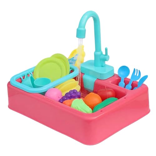 Wasserspiel-Tisch | Elektrisches Geschirrspüler Spielzeug - Wasser-Spieltisch Lernspielzeug Rollenspielaktivitäten Für Kinder 1-3 Jahre Innenbereich Vorschule Außenbereich Kindergarten Wasserspiel-Tisch | Elektrisches Geschirrspüler Spielzeug - Wasser-Spieltisch Lernspielzeug Rollenspielaktivitäten Für Kinder 1-3 Jahre Innenbereich Vorschule Außenbereich Kindergarten von Generisch