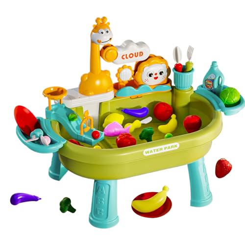 Wasserspiel-Tisch Für Kleinkinder - Kinder Sand Wasser Aktivitätstisch Outdoor | Robuster Outdoor Spieltisch Für Kindergarten Camping Garten Park Spielplatz Wasserspiel-Tisch Für Kleinkinder - Kinder Sand Wasser Aktivitätstisch Outdoor | Robuster Outdoor Spieltisch Für Kindergarten Camping Garten Park Spielplatz von Generisch