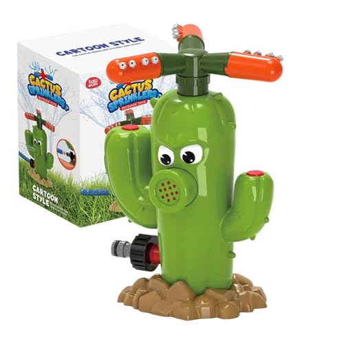 Wassersprinkler für Kinder, Kaktus -Rohr -Sprinklerspielzeug mit Wackelrohr | Bindungen am Gartenschlauch Rasen, das Spaß für das Sommerspiel für den Outdoor für Wassergänge Wassersprinkler für Kinder, Kaktus -Rohr -Sprinklerspielzeug mit Wackelrohr | Bindungen am Gartenschlauch Rasen, das Spaß für das Sommerspiel für den Outdoor für Wassergänge von Generisch