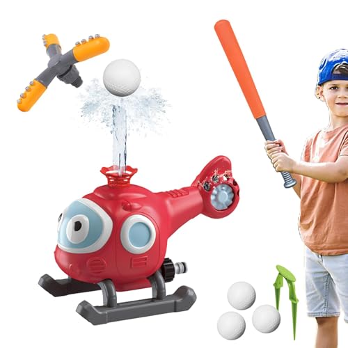 Wassersprühsprinkler für den Außenbereich, Spielzeug für Hinterhof-Flugzeugsprinkler,Strapazierfähiges Sommer-Strand-Spielset - Einstellbares Sprühwasser- und Poolspielzeug für den Hinterhof-Rasen von Generisch