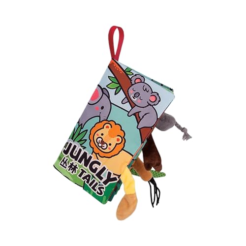 Weiches Babybuch | Knisterndes Dschungelbuch - Frühes Lernen Beruhigungsspielzeug Mit Fühltexturen Und Sensorischen Spielaktivitäten Zur Förderung Der Frühkindlichen Entwicklung Weiches Babybuch | Knisterndes Dschungelbuch - Frühes Lernen Beruhigungsspielzeug Mit Fühltexturen Und Sensorischen Spielaktivitäten Zur Förderung Der Frühkindlichen Entwicklung von Generisch