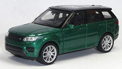 Welly Modellauto kompatibel mit Range Rover Sport dunkelgrün ca. 11,5cm von Buosha