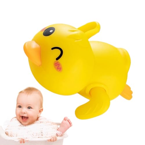 Wind-Up Duck Bath Fun, Floating Duck Activity Set for Bathtub, Educational Water Game Set for Preschoolers, Swimming Accessories for Babies, Children 1+ Years Old von Generisch