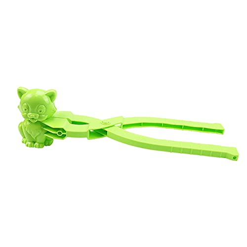 Winter Schneeball Maker, Schneeballclip, Schneespielzeug Former, Winter Schneeballzange für Kinder Schneeballschlachten im Outdoor - Zufällige Farbe (Green, One Size) von Generisch