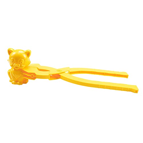 Winter Schneeball Maker, Schneeballclip, Schneespielzeug Former, Winter Schneeballzange für Kinder Schneeballschlachten im Outdoor - Zufällige Farbe (Yellow, One Size) von Generisch