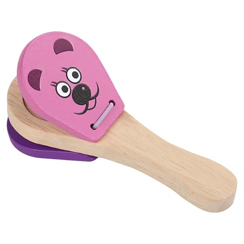 Wooden Castanet Clapper – Musical Toy for | Hand Percussion Instrument | Rhythm Training Tool | Lightweight Wood Castanet | Colorful Sound Toy for Kids & Coordination Skills Wooden Castanet Clapper – Musical Toy for | Hand Percussion Instrument | Rhythm Training Tool | Lightweight Wood Castanet | Colorful Sound Toy for Kids & Coordination Skills von Generisch
