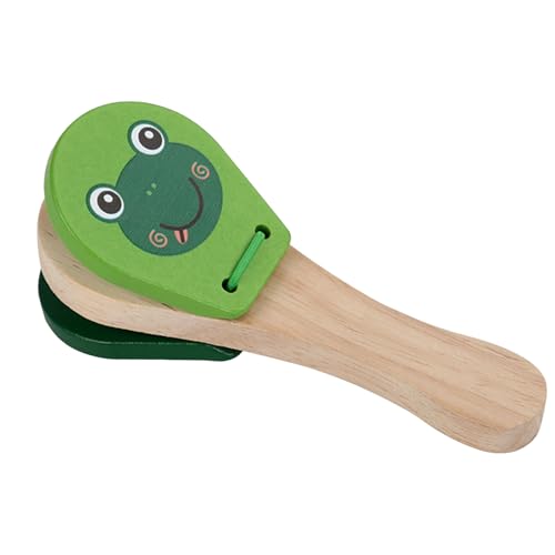 Wooden Castanet Clapper – Musical Toy for | Hand Percussion Instrument | Rhythm Training Tool | Lightweight Wood Castanet | Colorful Sound Toy for Kids & Coordination Skills Wooden Castanet Clapper – Musical Toy for | Hand Percussion Instrument | Rhythm Training Tool | Lightweight Wood Castanet | Colorful Sound Toy for Kids & Coordination Skills von Generisch