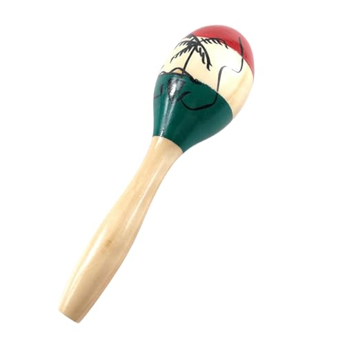 Wooden Maracas, Rumba Shaker Rattle, 11.02x3.15 Inches Percussion Instrument, Sand Ball Noise Maker, Fun Learning Musical Toy, Ideal for Kids, Early Music Education Easy to Use Wooden Maracas, Rumba Shaker Rattle, 11.02x3.15 Inches Percussion Instrument, Sand Ball Noise Maker, Fun Learning Musical Toy, Ideal for Kids, Early Music Education Easy to Use von Generisch