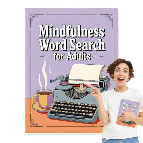 Wortsuche Bücher für Erwachsene, Wortsuche Puzzle -Bücher für Erwachsene - Entspannende Spiele für Stressabbau,Wordsearch -Puzzle -Bücher für Erwachsene, Senioren Brain Stimulation Print Words Aktivit von Generisch