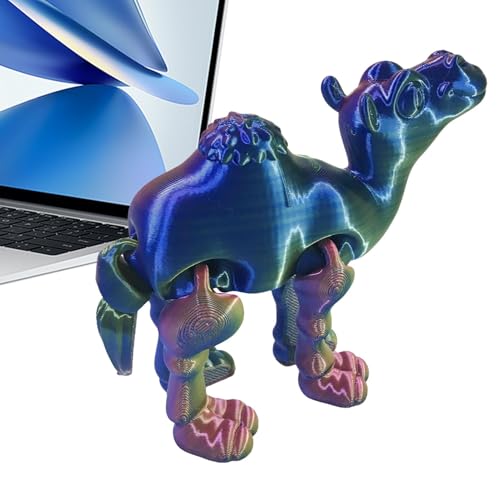 Wüstenfiguren-, kleine Wüstentiere-Figuren - 3D-Druck Tierspielzeugskulptur,Tierskulptur Home Decor Kinderspielzeug für Arbeitsplatz, Spieltisch von Generisch