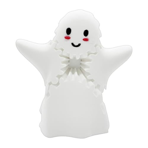 Zahnrad Fidget Spielzeug, Handkreisel Zahnrad Geist, Stressabbau Halloween Figur Für Jugendliche Schüler Kinder Erwachsene Reisen Büro Nachttisch Zahnrad Fidget Spielzeug, Handkreisel Zahnrad Geist, Stressabbau Halloween Figur Für Jugendliche Schüler Kinder Erwachsene Reisen Büro Nachttisch von Generisch