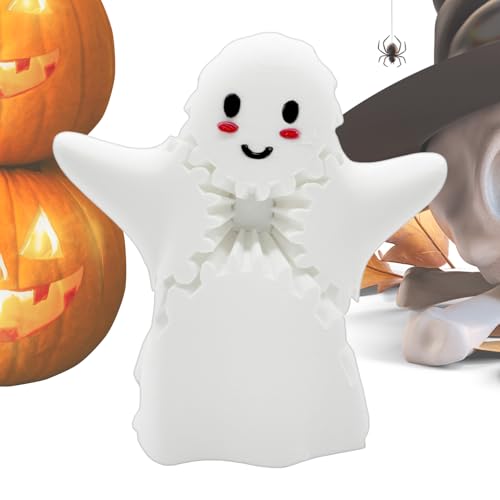 Zahnrad Fidget Spielzeug, Handkreisel Zahnrad Geist, Stressabbau Halloween Figur Für Jugendliche Schüler Kinder Erwachsene Reisen Büro Nachttisch Zahnrad Fidget Spielzeug, Handkreisel Zahnrad Geist, Stressabbau Halloween Figur Für Jugendliche Schüler Kinder Erwachsene Reisen Büro Nachttisch von Generisch
