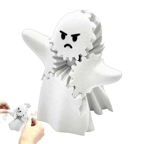 Zahnrad Fidget Spielzeug,Handkreisel Zahnrad Geist - Stressabbau Halloween Figur Für Jugendliche Schüler Kinder Erwachsene Reisen Büro Nachttisch Zahnrad Fidget Spielzeug,Handkreisel Zahnrad Geist - Stressabbau Halloween Figur Für Jugendliche Schüler Kinder Erwachsene Reisen Büro Nachttisch von Generisch
