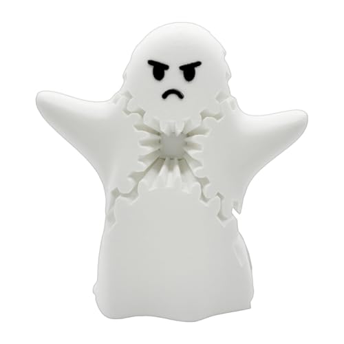 Zahnrad Fidget Spielzeug - Handkreisel Zahnrad Geist - Stressabbau Halloween Figur Für Jugendliche Schüler Kinder Erwachsene Reisen Büro Nachttisch Zahnrad Fidget Spielzeug - Handkreisel Zahnrad Geist - Stressabbau Halloween Figur Für Jugendliche Schüler Kinder Erwachsene Reisen Büro Nachttisch von Generisch