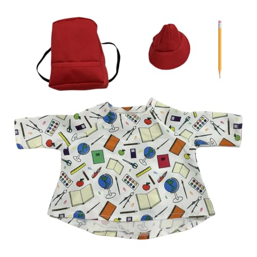 Zurück zur Schule Veranda Gans Outfits mit Schultasche Niedliches Gänse-Kostüm Rasen Gans Kleidung für drinnen und draußen Terrasse Hof Rasen Kunst Dekor Zurück zur Schule Veranda Gans Outfits mit Schultasche Niedliches Gänse-Kostüm Rasen Gans Kleidung für drinnen und draußen Terrasse Hof Rasen Kunst Dekor von Generisch