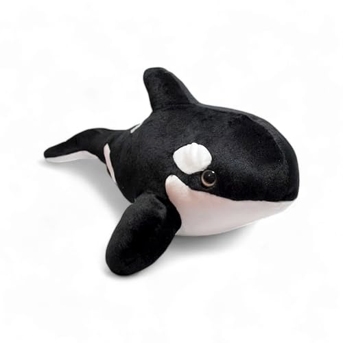 aninu Orca Kuscheltier & GPS Live Tracking – Wal Stofftier, Killerwal Plüschtier, Whale Fisch Plush, Meerestiere als Geschenk für Mädchen und Jungen, Plüsch Spielzeug von Generisch