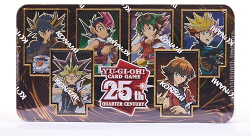 kompatibel für YuGiOh! 25th Anniversary Mega Tin 2023 Dueling Heroes - DEUTSCH - NEU & OVP! YGO Karten MP23 von Generisch