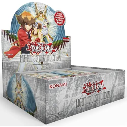 kompatibel für YuGiOh! Light of Destruction Display Box - DEUTSCH - 24 Booster Unlimited NEU & OVP! YGO von Generisch