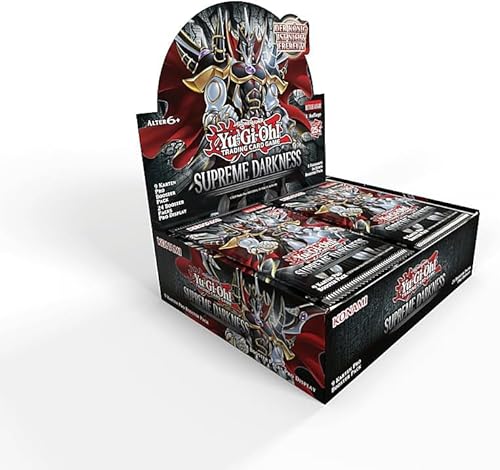 kompatibel für YuGiOh! Supreme Darkness Display Box - DEUTSCH - 24 Booster 1.Auflage NEU & OVP! YGO von Generisch