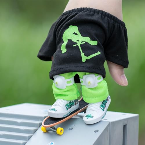 minii Fingerschuhe Skateboards Finger Scooter Schuhe - Winzige Spielzeuge Puppenschuhe, Griffbrett-Schuhe, Mini-Sneaker, Fingerroller-Schuhe, Miniaturspielzeug von Generisch