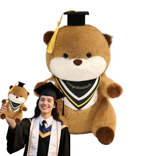 Genikeer Abschluss Plüschtier - Sammlerstück Plüschotter Anhänger - Kuscheltier Mit Und Diplom Für Absolventen Erwachsene Geburtstag Valentinstag Weihnachten Genikeer Abschluss Plüschtier - Sammlerstück Plüschotter Anhänger - Kuscheltier Mit Und Diplom Für Absolventen Erwachsene Geburtstag Valentinstag Weihnachten von Genikeer