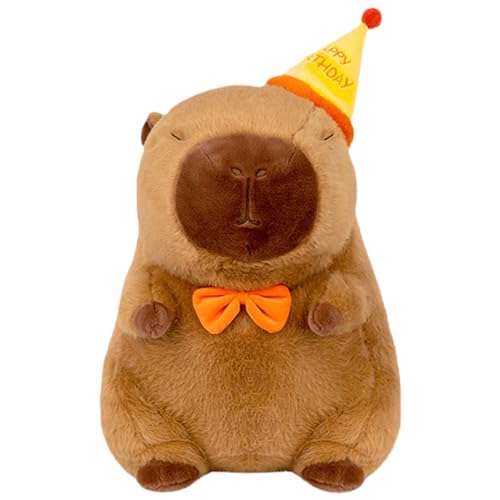 Kuscheltiere,Kuschelkapybara Stofftier - Kuschelkissen Mit Für Sofa Und Bett, Weicher Einschlafbegleiter Für Geschwister Jugendliche Kinder Klassenkameraden Kuscheltiere,Kuschelkapybara Stofftier - Kuschelkissen Mit Für Sofa Und Bett, Weicher Einschlafbegleiter Für Geschwister Jugendliche Kinder Klassenkameraden von Genikeer