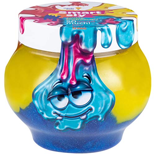 Genio Kids Schleim Kinder XXL Slime Set 0,5 kg Bunter Farbmischung 2 Farben Spielschleim für Kinder und Slime Erwachsene (gelb/blau) von Genio Kids