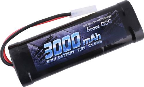 Gens ace Modellbau-Akkupack (NiMh) 7.2V 3000 mAh Zellen-Zahl: 6 Stick Tamiya von Gens ace