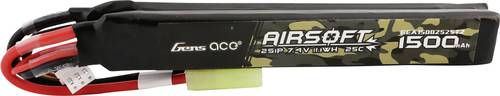 Gens ace Modellbau-Akkupack (LiPo) 7.4V 1500 mAh Zellen-Zahl: 2 25 C Block Mini-Tamiya von Gens ace