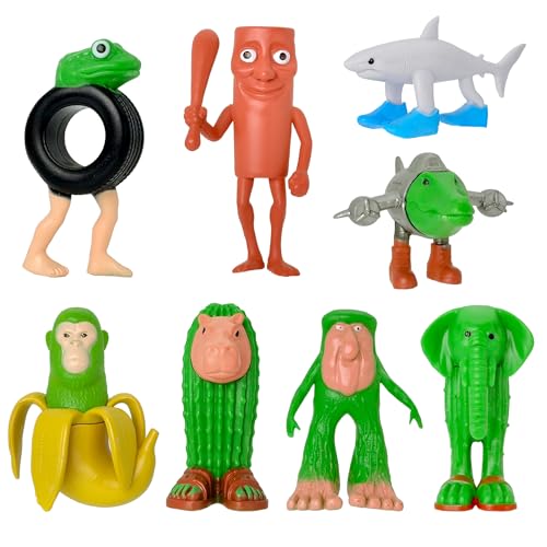 Gensly 8Pcs Mutierte Tiere Spielzeug Bombardiro Crocodillo,Boneca Ambalabu,Chimpanzini Bananini Figuren Für Fans zum Sammeln Gensly 8Pcs Mutierte Tiere Spielzeug Bombardiro Crocodillo,Boneca Ambalabu,Chimpanzini Bananini Figuren Für Fans zum Sammeln von Gensly