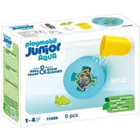 PLAYMOBIL JUNIOR AQUA 71688 - Wasserwirbelrad mit Babyhai von PLAYMOBIL