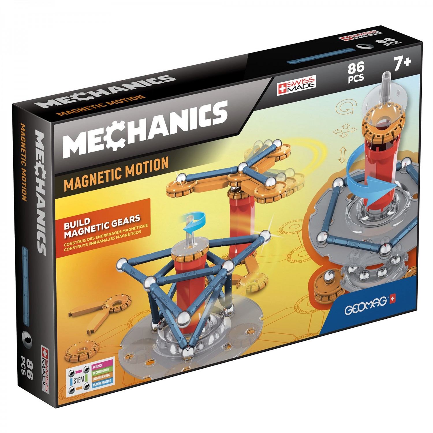 Costruzioni Geomag Mechanics Magnetic Motion 86 pz von Geomag