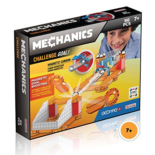 Geomag Challenge Goal, 769, Mechanisches und magnetisches Konstruktionssystem, 96-teilig von Geomag