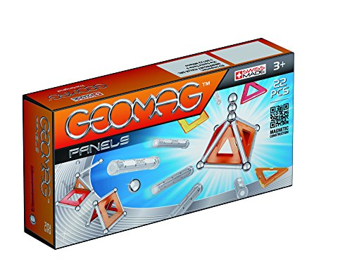 Geomag 450 Magnetbaukausten, Mehrfarbig von Geomag