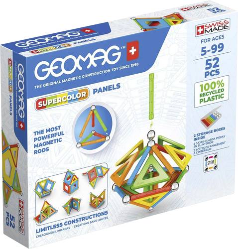 Geomag Bauteilset Constructor Anzahl Teile: 52 Altersklasse: ab 3 Jahre von Geomag