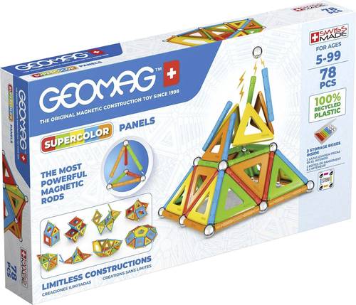 Geomag Bauteilset Constructor Anzahl Teile: 78 Altersklasse: ab 3 Jahre von Geomag