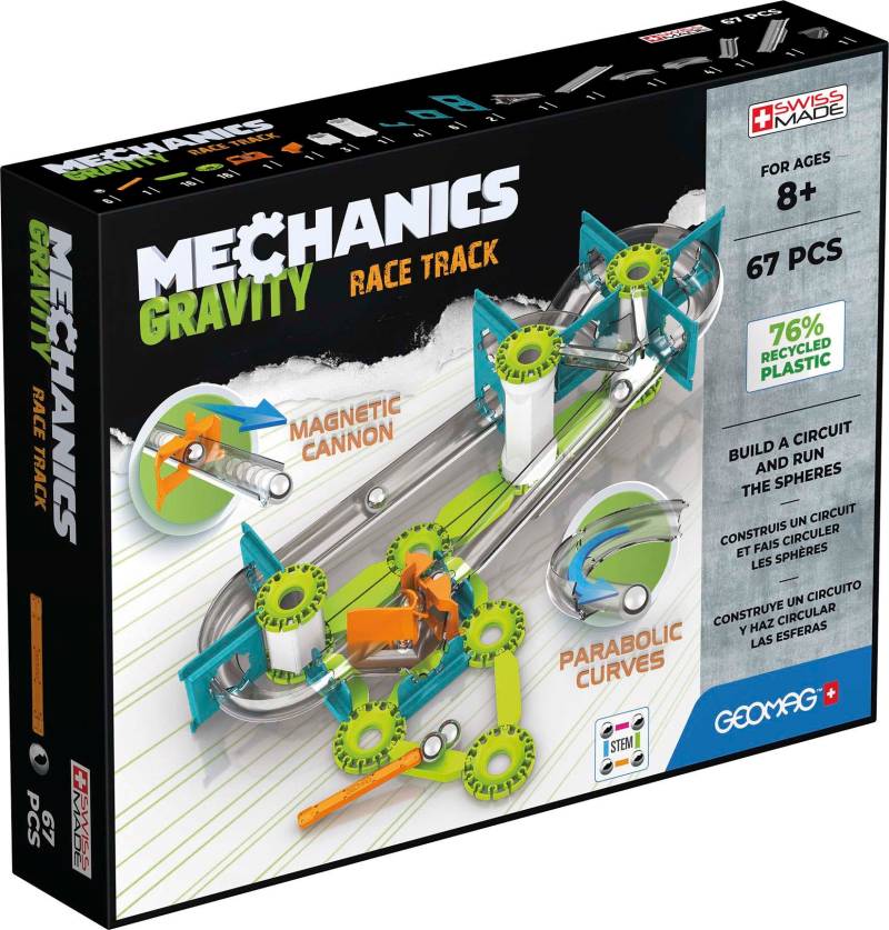 Geomag Mechanics Gravity Rennstrecke 67 Teile von Geomag