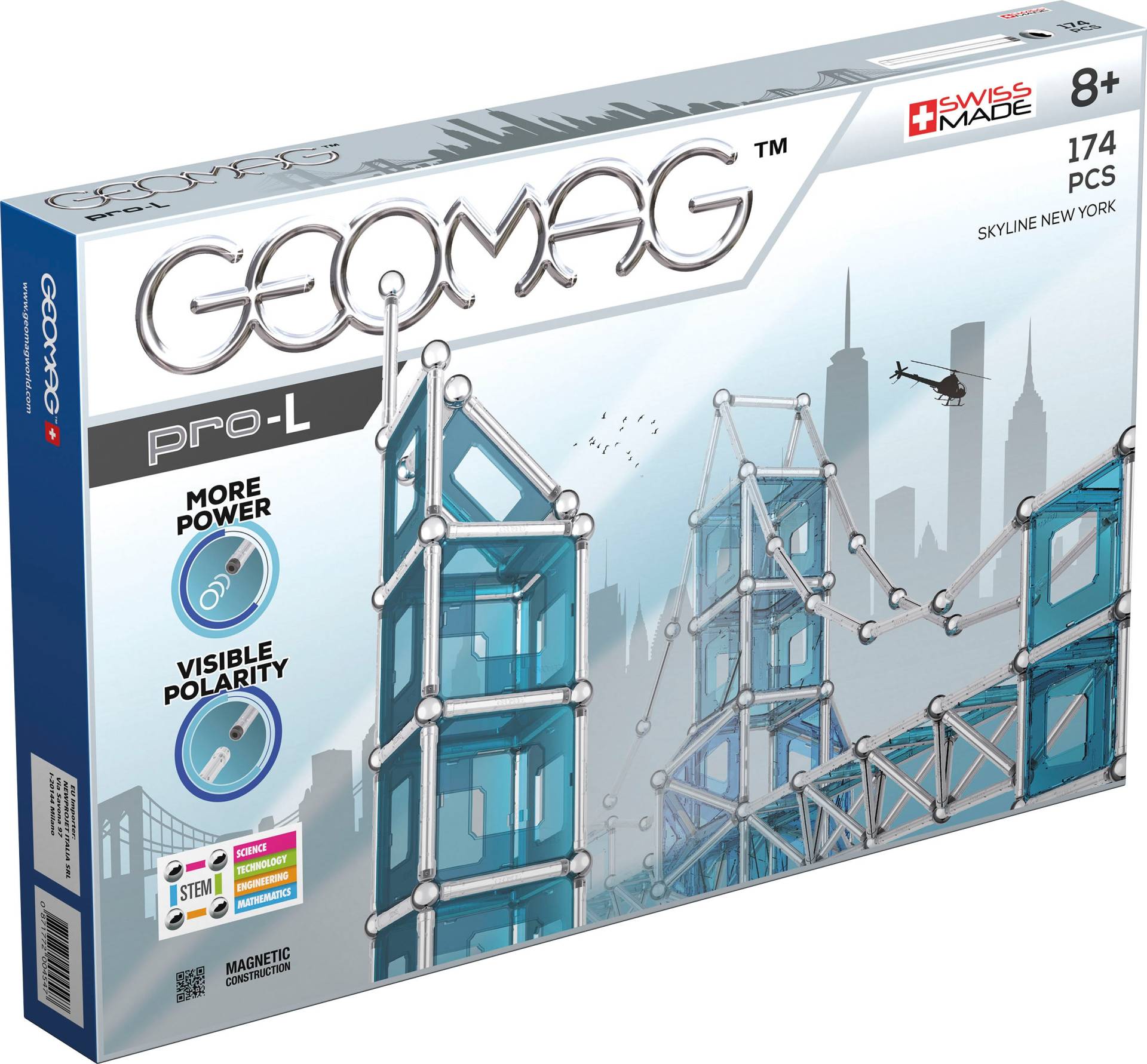 Geomag PRO-L  Skyline New York Bausatz 174 Teile von Geomag