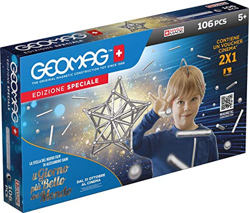 Geomag Silver 106 Stuks Special Edition (4132666) von Geomag