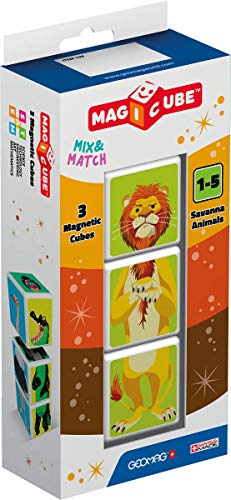 Geomag - MAGICUBE Blister Savane Animals Geomag - MAGICUBE Blister Savane Animals von Geomag