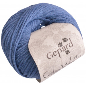 Gepard Garn CottonWool 5 Unicolor 806 Dunkles Jeansblau von Gepard Garn