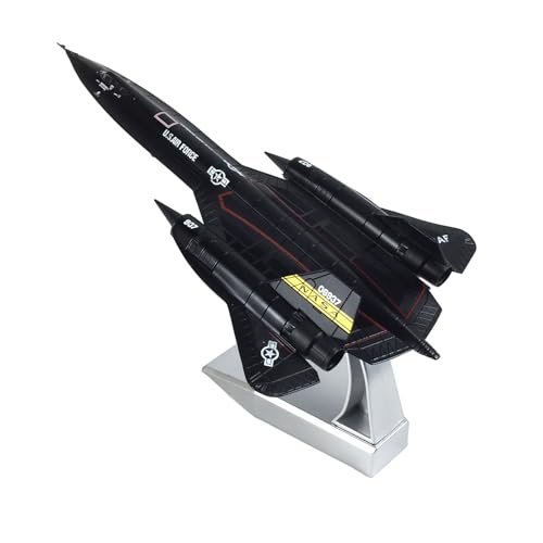 9,2 Zoll SR-71 Blackbird Aufklärungsflugzeug Im Maßstab 1:144, Modellflugzeug, Flugzeugmodell, Jet Collectibles, Druckguss-Flugzeugmodell for Sammlung, Geschenk, Ornament von GerRit