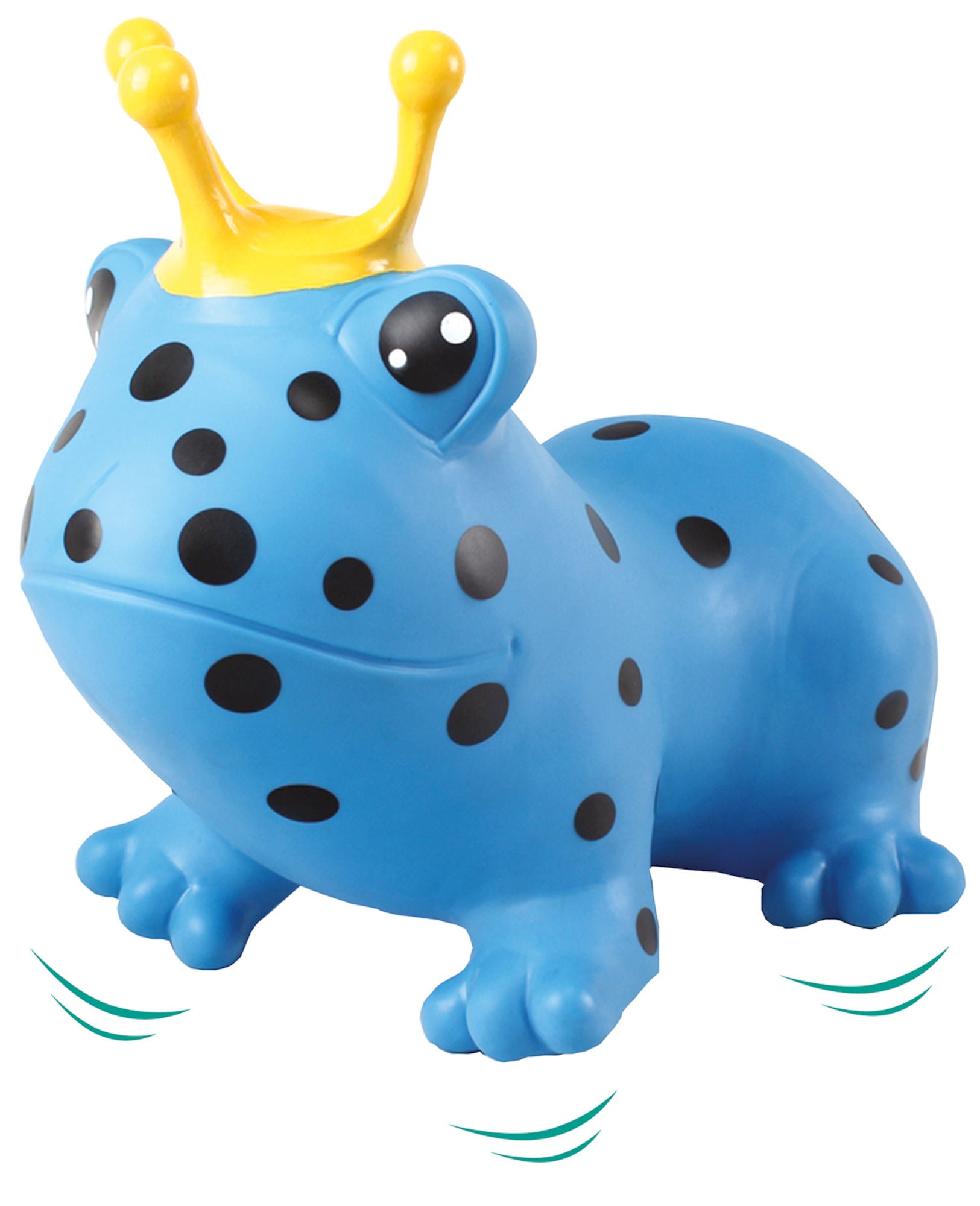 Gerardo Toys Hüpftier Frosch, Blau von Gerardo Toys