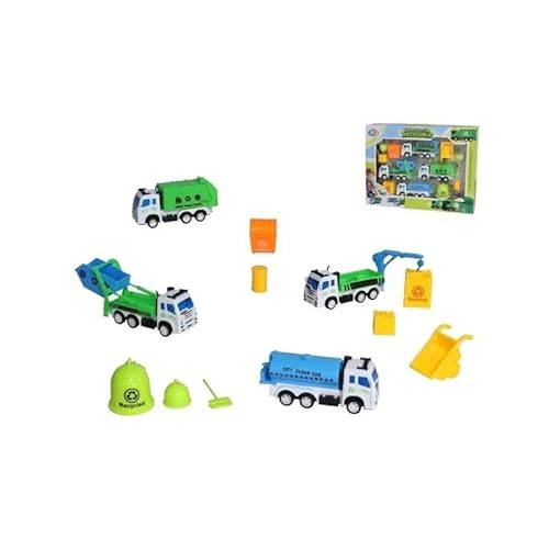 Gerimport Reinigungsfahrzeug-Set, 11-teilig, 6 x 38,5 x 20 cm von Gerimport